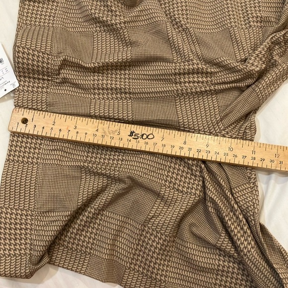 NWT Ardene women's large Tan plaid leggings - very soft fabric - Picture 9 of 15